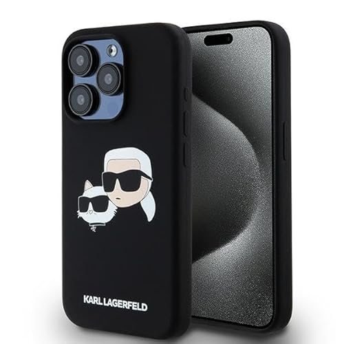 CG Mobile Karl Lagerfeld KLHMP15XSKCHPPLK Hülle für iPhone 15 Pro Max 6.7" Schwarz hardcase Silicone Karl & Choupette CG Mobile Karl Lagerfeld KLHMP15XSKCHPPLK Hülle für iPhone 15 Pro Max 6.7" Schwarz hardcase Silicone Karl & Choupette von CG MOBILE