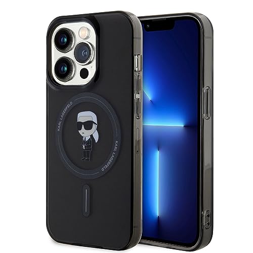 Karl Lagerfeld KLHMP15LHFCKNOK Hülle für iPhone 15 Pro 6.1" Schwarz hardcase IML Ikonik Karl Lagerfeld KLHMP15LHFCKNOK Hülle für iPhone 15 Pro 6.1" Schwarz hardcase IML Ikonik von CG MOBILE