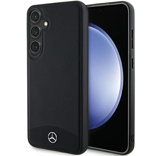CG Mobile Mercedes MEHMS24S23RBARK Hülle Für S24 S921 Schwarz hardcase Leather Textured & Plain von CG MOBILE