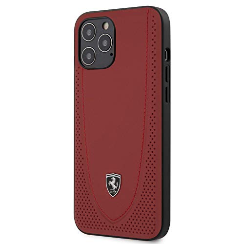 Ferrari FEOGOHCP12LRE Off Track Perforated Hülle für iPhone 12 Pro Max 6,7" rot Ferrari FEOGOHCP12LRE Off Track Perforated Hülle für iPhone 12 Pro Max 6,7" rot von Ferrari