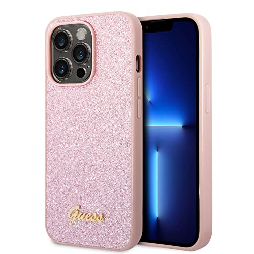 GUESS GUHCP14XHGGSHP Hartschale für iPhone 14 Pro Max 6,7 Zoll rosa Glitzer Skript GUESS GUHCP14XHGGSHP Hartschale für iPhone 14 Pro Max 6,7 Zoll rosa Glitzer Skript von CG MOBILE