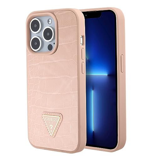 Guess GUHCP15LPCRTHCP Hülle für iPhone 15 Pro 6.1" Rosa hardcase Croco Triangle Metal Logo Guess GUHCP15LPCRTHCP Hülle für iPhone 15 Pro 6.1" Rosa hardcase Croco Triangle Metal Logo von CG MOBILE