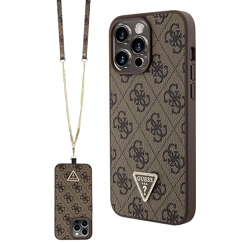 GUESS GUHCP15XP4TDSCPW Hülle für iPhone 15 Pro Max 6.7" braun hardcase Crossbody 4G Metal Logo GUESS GUHCP15XP4TDSCPW Hülle für iPhone 15 Pro Max 6.7" braun hardcase Crossbody 4G Metal Logo von CG MOBILE