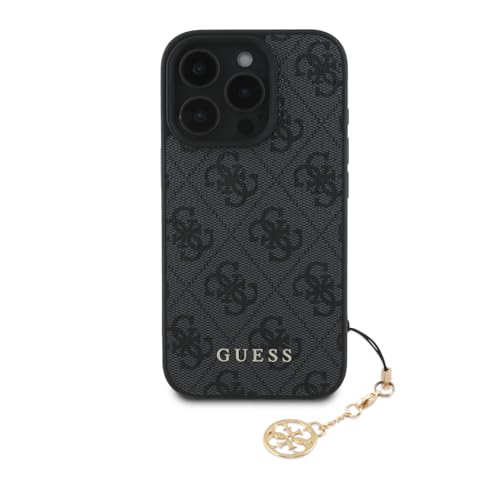 Guess Case iPhone 16 Pro Max Charm Hülle schwarz mit Anhänger Guess Case iPhone 16 Pro Max Charm Hülle schwarz mit Anhänger von CG MOBILE