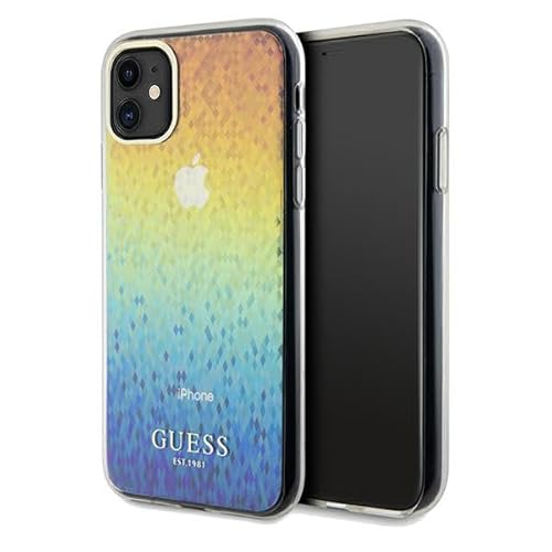 Guess GUHCN61HDECMI Hülle für iPhone 11 / Xr 6.1" Mehrfarben hardcase IML Faceted Mirror Disco Iridescent Guess GUHCN61HDECMI Hülle für iPhone 11 / Xr 6.1" Mehrfarben hardcase IML Faceted Mirror Disco Iridescent von CG MOBILE