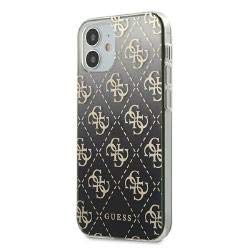 Guess GUHCP12SPCU4GGBK 4G Gradient Hülle für iPhone 12 Mini 5,4" schwarz Guess GUHCP12SPCU4GGBK 4G Gradient Hülle für iPhone 12 Mini 5,4" schwarz von CG MOBILE