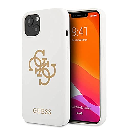 Guess GUHCP13SLS4GGWH Hülle für iPhone 13 Mini 5,4" weiß Silicone 4G Logo Guess GUHCP13SLS4GGWH Hülle für iPhone 13 Mini 5,4" weiß Silicone 4G Logo von CG MOBILE
