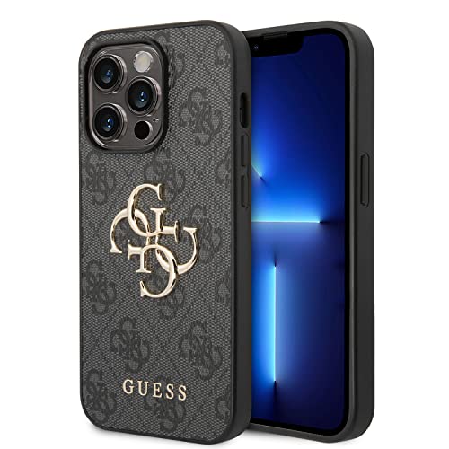 Guess GUHCP14X4GMGGR hülle für iPhone 14 Pro Max 6,7" grau/Grey hardcase 4G Big Metal Logo von CG MOBILE