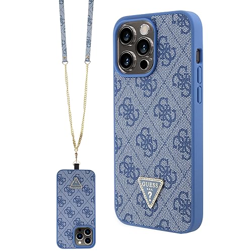 Guess GUHCP15XP4TDSCPB Hülle für iPhone 15 Pro Max 6.7" Blau hardcase Crossbody 4G Metal Logo Guess GUHCP15XP4TDSCPB Hülle für iPhone 15 Pro Max 6.7" Blau hardcase Crossbody 4G Metal Logo von CG MOBILE