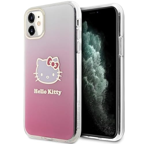 Hello Kitty HKHCN61HDGKEP Hülle für iPhone 11 / Xr 6.1" Rosa hardcase IML Gradient Electrop Kitty Head Hello Kitty HKHCN61HDGKEP Hülle für iPhone 11 / Xr 6.1" Rosa hardcase IML Gradient Electrop Kitty Head von CG MOBILE