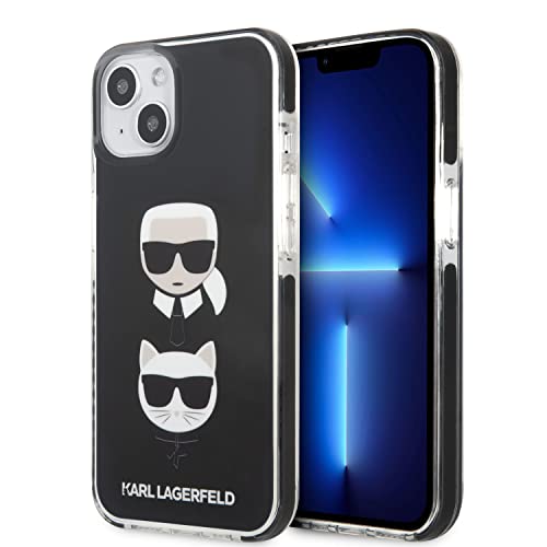 KARL LAGERFELD KLHCP13MTPE2TK Hülle für iPhone 13 6,1" hardcase schwarz/Black Ka von CG MOBILE