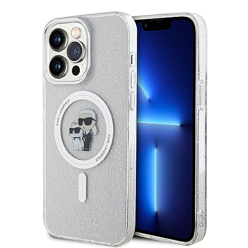 Karl Lagerfeld KLHMP15LHGKCNOT Hülle für iPhone 15 Pro 6.1" transparent hardcase Karl&Choupette Glitter Karl Lagerfeld KLHMP15LHGKCNOT Hülle für iPhone 15 Pro 6.1" transparent hardcase Karl&Choupette Glitter von CG MOBILE