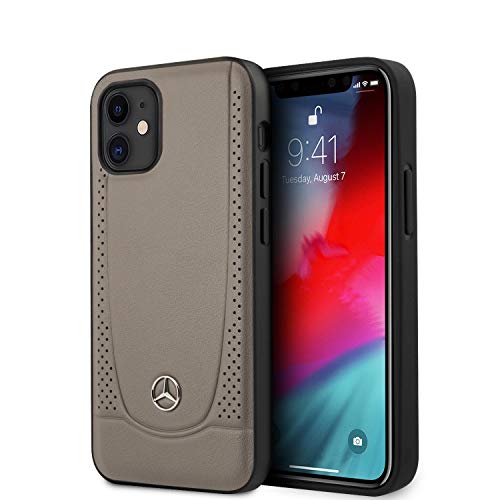 Mercedes-Benz MEHCP12SARMBR hardcase Urban Line Hülle für iPhone 12 Mini 5,4"" Braun, mehcp12srcabk von CG MOBILE