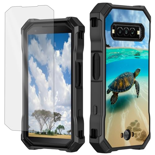 CGFGHHUY Schutzhülle für Kyocera Duraforce Pro 3 mit Displayschutzfolie, weiches TPU, stoßfest, Schutzhülle für Kyocera Duraforce Pro 3 E7200 5,4 Zoll 2023 – Schildkröte im Meer CGFGHHUY Schutzhülle für Kyocera Duraforce Pro 3 mit Displayschutzfolie, weiches TPU, stoßfest, Schutzhülle für Kyocera Duraforce Pro 3 E7200 5,4 Zoll 2023 – Schildkröte im Meer von CGFGHHUY