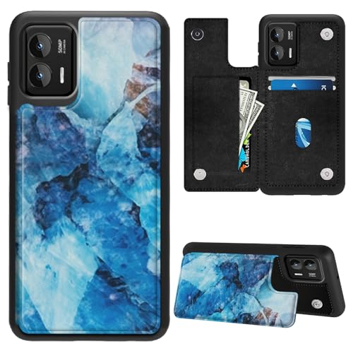 CGFGHHUY Schutzhülle für Moto G Stylus 5G 2024, Brieftaschen-Schutzhülle mit Kartenfächern und Ständer, PU-Leder, weiche TPU-Schutzhülle für Motorola Moto G Stylus 5G 6,5 Zoll 2024, blauer Marmor CGFGHHUY Schutzhülle für Moto G Stylus 5G 2024, Brieftaschen-Schutzhülle mit Kartenfächern und Ständer, PU-Leder, weiche TPU-Schutzhülle für Motorola Moto G Stylus 5G 6,5 Zoll 2024, blauer Marmor von CGFGHHUY
