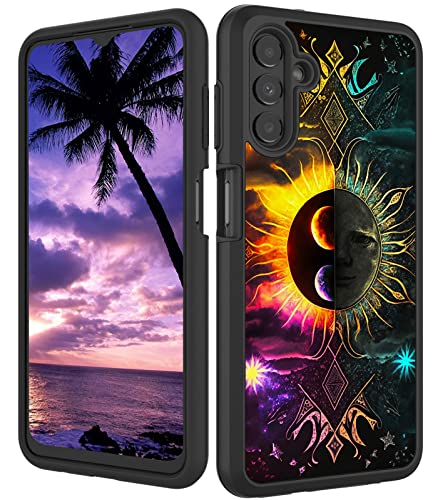 CGFGHHUY Schutzhülle für Samsung Galaxy A13 5G mit Sonnen- und Planetenmuster, zweilagig, 2-in-1, hartes Polycarbonat, weiches TPU, stoßfest, Schutzhülle für Samsung A13 5G 6,5 Zoll 2021 CGFGHHUY Schutzhülle für Samsung Galaxy A13 5G mit Sonnen- und Planetenmuster, zweilagig, 2-in-1, hartes Polycarbonat, weiches TPU, stoßfest, Schutzhülle für Samsung A13 5G 6,5 Zoll 2021 von CGFGHHUY