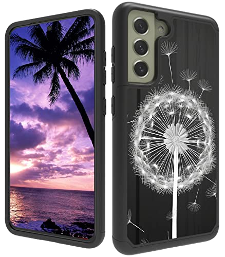 CGFGHHUY Schutzhülle für Samsung Galaxy S21 FE 5G mit Löwenzahn-Muster, zweilagig, 2-in-1, hartes Polycarbonat, weiches TPU, stoßfest, Schutzhülle für Samsung Galaxy S21 FE 5G 6,4 Zoll 2022 CGFGHHUY Schutzhülle für Samsung Galaxy S21 FE 5G mit Löwenzahn-Muster, zweilagig, 2-in-1, hartes Polycarbonat, weiches TPU, stoßfest, Schutzhülle für Samsung Galaxy S21 FE 5G 6,4 Zoll 2022 von CGFGHHUY