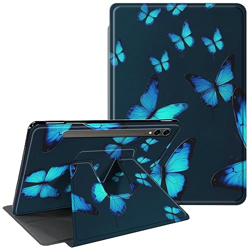 CGFGHHUY Schutzhülle für Samsung Galaxy Tab S9 Ultra, 37,1 cm (14,6 Zoll), um 360 Grad drehbarer Ständer, Smart-Cover mit automatischer Wake-Sleep-Tablet-Hülle für Samsung Galaxy Tab S9/S8 Ultra 5G von CGFGHHUY