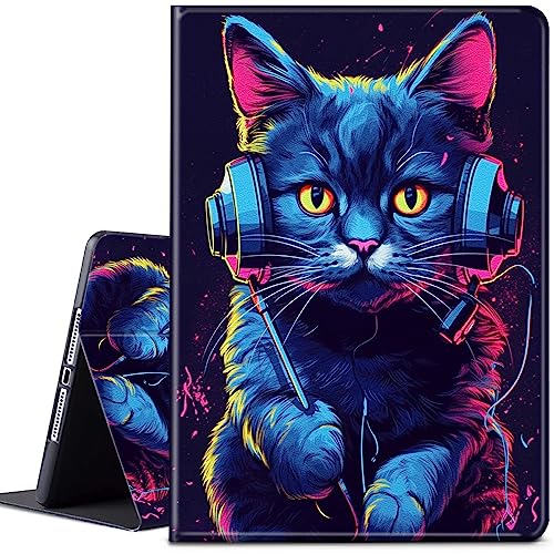 CGFGHHUY Schutzhülle für Samsung Galaxy Tab S9 Ultra 14,6 Zoll (37,1 cm), leicht, PU-Leder, Smart Stand Cover mit automatischer Wake-/Sleep-Tablet-Hülle für Samsung Galaxy Tab S9/S8 Ultra – Musik von CGFGHHUY