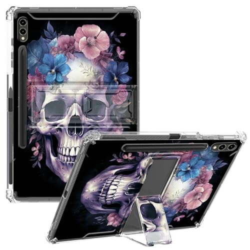 CGFGHHUY Schutzhülle für Samsung Galaxy Tab S9 Ultra 5G 14,6 Zoll (37,1 cm), transparent, schlank, leicht, mit Ständer, TPU, mit Stifthalter, Tablet-Hülle für Galaxy Tab S9 Ultra 5G, 14,6 Zoll (37,1 von CGFGHHUY