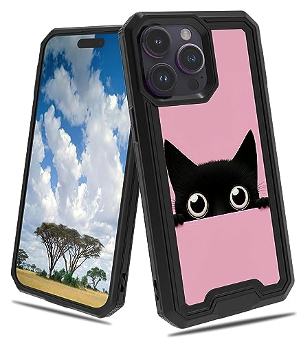 CGFGHHUY Schutzhülle für iPhone 15 Pro Max, 2-in-1, zweilagig, hartes Polycarbonat, weiches TPU, stoßfest, sturzsicher, Schutzhülle für iPhone 15 Pro Max 6,7 Zoll 2023 – niedliche Katze CGFGHHUY Schutzhülle für iPhone 15 Pro Max, 2-in-1, zweilagig, hartes Polycarbonat, weiches TPU, stoßfest, sturzsicher, Schutzhülle für iPhone 15 Pro Max 6,7 Zoll 2023 – niedliche Katze von CGFGHHUY
