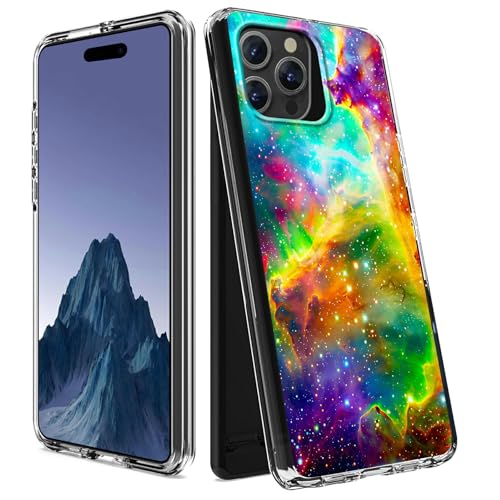 CGFGHHUY Schutzhülle für iPhone 15 Pro Max, transparent, zweilagig, transparent, weiches TPU + hartes Polycarbonat, stoßfest, Schutzhülle für iPhone 15 Pro Max 6,7 Zoll 2023 – Schöne Galaxie CGFGHHUY Schutzhülle für iPhone 15 Pro Max, transparent, zweilagig, transparent, weiches TPU + hartes Polycarbonat, stoßfest, Schutzhülle für iPhone 15 Pro Max 6,7 Zoll 2023 – Schöne Galaxie von CGFGHHUY