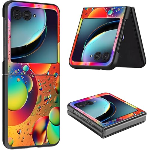 Schutzhülle für Motorola Razr Plus 2023, dünn, leicht, hart, Polycarbonat, rüttelfest, Schutzhülle für Motorola Moto Razr Plus 2023 5G/Razr 40 Ultra 17,5 cm (6,9 Zoll), bunt von CGFGHHUY