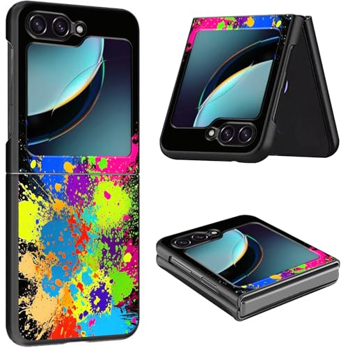 Schutzhülle für Samsung Flip 5, Galaxy Z Flip 5, dünn, leicht, hart, Polycarbonat, rüttelfest, Schutzhülle für Samsung Galaxy Z Flip 5, 17 cm (6,7 Zoll) 2023, Aquarell von CGFGHHUY