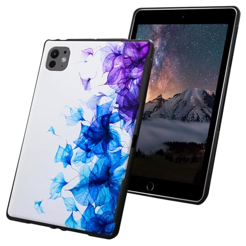 Schutzhülle für iPad Air 13 Zoll M2 für iPad Pro 13 Zoll Hülle 2024 7. Generation M4 schmal, leicht, weiches TPU-Silikon, rutschfest, stoßfest, schwarz, Farbe: Blau und Violett Schutzhülle für iPad Air 13 Zoll M2 für iPad Pro 13 Zoll Hülle 2024 7. Generation M4 schmal, leicht, weiches TPU-Silikon, rutschfest, stoßfest, schwarz, Farbe: Blau und Violett von CGFGHHUY