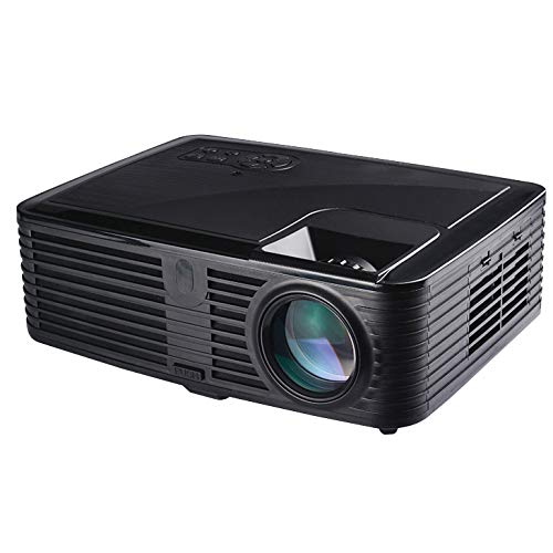 CGOLDENWALL Mini Beamer 4500 Lumen FHD 1920x1080 WIFI Projektor Filmbeamer mit Android System Keystone Korrektur für Heimkino Besprechungsraum Klassenzimmer Outdoor (Schwarz) von CGOLDENWALL