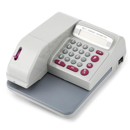 CGOLDENWALL XD-310 Universal Checkwriter mit High-Speed-Check-Drucker für sechzehn Country Check Kleine Genaue Druckmaschine 110V-220V von CGOLDENWALL