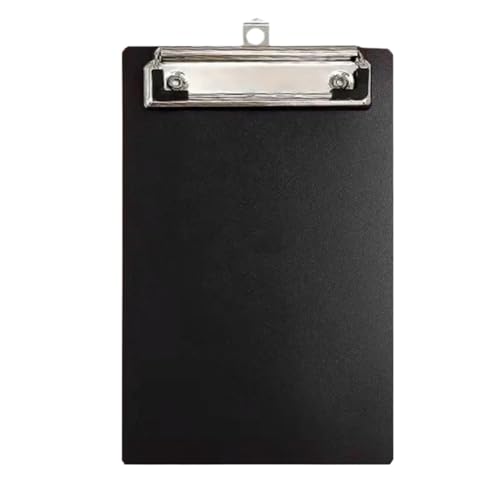 Klemmbretter 3 stücke Clip Schreiben Pad Multifunktionale Harte Schreibwaren Test Papier Zwischenablage A4 A5 A6 Datei Ordner Dokument Halter for Student Für die Ablage von Dokumenten(Black A6) von CGUOHU