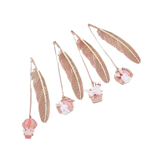 Lesezeichen Metall 4Pcs/set Metal Feather Bookmark Cute Rabbit Metal Feather Bookmark Thread Hollow Pendant Creative Bookmark Metal Feather Bookmarks Lesezeichen Metall 4Pcs/set Metal Feather Bookmark Cute Rabbit Metal Feather Bookmark Thread Hollow Pendant Creative Bookmark Metal Feather Bookmarks von CGUOHU