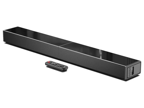 CGV BDS Alto Soundbar mit integrierten Subwoofern, Bluetooth mit HDMI Arc, Optik und Klinke, Leistung 80 W, verbessert die Klarheit der Stimme von CGV