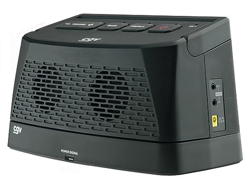 CGV My Speaker TV – kabelloser HiFi-TV-Lautsprecher, tragbar, Sprachverstärkung für Senioren und Hörgeschädigte CGV My Speaker TV – kabelloser HiFi-TV-Lautsprecher, tragbar, Sprachverstärkung für Senioren und Hörgeschädigte von CGV