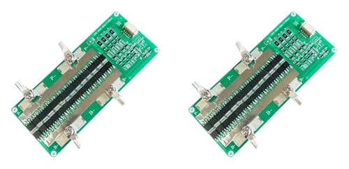 PCB Platte PCB Lade-Schutzteile Zubehör 2X 4S 12V LiFePO4 Batterieschutzplatine mit ausgewogenem Laden, 150 A kontinuierlich, 100 A Power Car Start Equalizer von CHAASDEOM