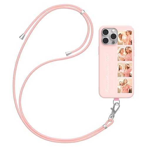 CHABDA Handykette Personalisierte hülle mit Band Kette Kordel mit Bild Foto Text für iPhone 12 Mini Custom für individuelle TPU Hülle mit Bild Foto Text Selbst Gestalten Case Mehrfarbi CHABDA Handykette Personalisierte hülle mit Band Kette Kordel mit Bild Foto Text für iPhone 12 Mini Custom für individuelle TPU Hülle mit Bild Foto Text Selbst Gestalten Case Mehrfarbi von CHABDA