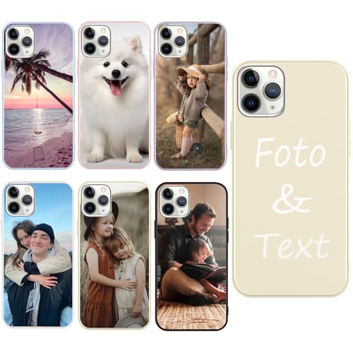 CHABDA Personalisierte Handyhülle für iPhone 13Pro Hülle Personalisiert,Beige Hülle mit Eigenem Foto Bedrucken Bild Text Individuelle Schutzhülle Selbst Gestalten für iPhone 13Pro CHABDA Personalisierte Handyhülle für iPhone 13Pro Hülle Personalisiert,Beige Hülle mit Eigenem Foto Bedrucken Bild Text Individuelle Schutzhülle Selbst Gestalten für iPhone 13Pro von CHABDA