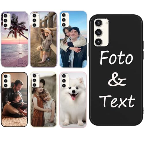 CHABDA Personalisierte Hülle kompatibel mit Samsung Galaxy S24 5G Handyhülle Benutzerdefiniert Weicher Etui mit Eigenem Foto Bild Text Individuelle Selbst Gestalten Custom Case,Schwarz CHABDA Personalisierte Hülle kompatibel mit Samsung Galaxy S24 5G Handyhülle Benutzerdefiniert Weicher Etui mit Eigenem Foto Bild Text Individuelle Selbst Gestalten Custom Case,Schwarz von CHABDA