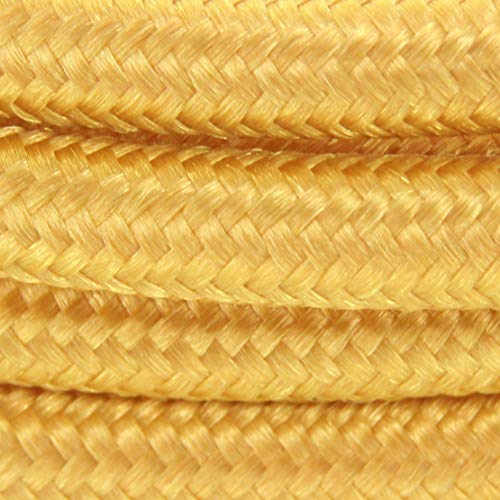 Textilkabel mit Schalter 2 m – Goldfarben von CHACON