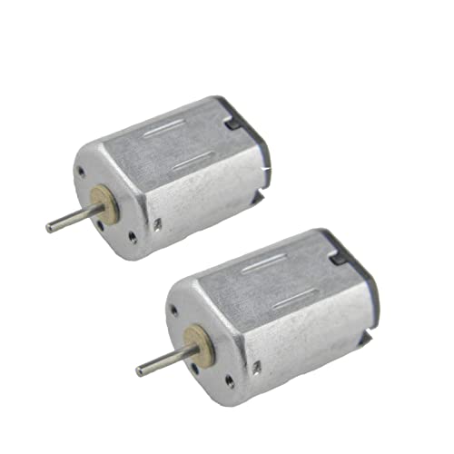 CHANCS 2 stück von Kleiner DC N20 Motor 1,5V-3V Geschwindigkeit 23500r/min Mini-DC-Motor von CHANCS