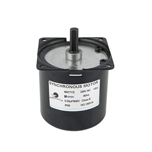 60KTYZ AC Getriebemotoren 220V 20RPM CW/CCW Barbecue mit hohem Drehmoment Mini-Getriebe Elektromotor 60KTYZ AC Getriebemotoren 220V 20RPM CW/CCW Barbecue mit hohem Drehmoment Mini-Getriebe Elektromotor von CHANCS