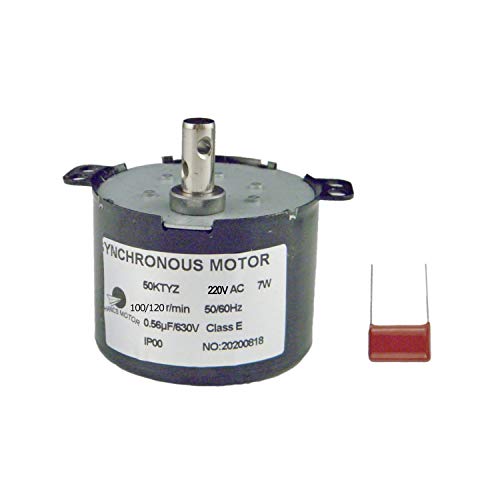 CHANCS 50KTYZ Wechselstromsynchronmotor 220V 100U/min CW/CCW Permanentmagnet Synchronmotor 6W Motor Dauermagnet Motor Dauermagnet von CHANCS