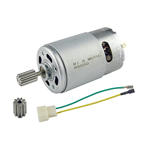CHANCS 550 DC 6V 10000RPM Magnetischer Getriebemotor für Kinder RC Auto von CHANCS