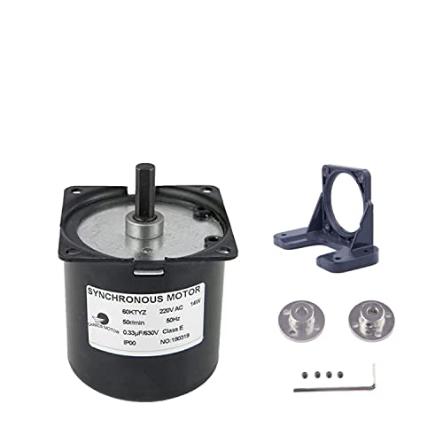 CHANCS 60KTYZ 220V 50 tr/min moteur à engrenage synchrone à aimant Permanent CW/CCW avec support fixe et accouplement à bride CHANCS 60KTYZ 220V 50 tr/min moteur à engrenage synchrone à aimant Permanent CW/CCW avec support fixe et accouplement à bride von CHANCS