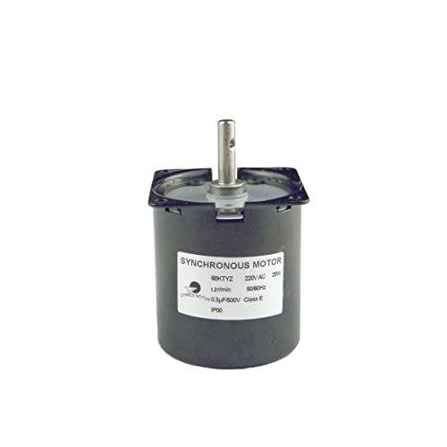 CHANCS 68KTYZ 1,2RPM 220V CW/CCW Synchroner Untersetzungsmotor reversibel Drehmoment 100Kgf.cm Mini-Getriebe Elektromotor CHANCS 68KTYZ 1,2RPM 220V CW/CCW Synchroner Untersetzungsmotor reversibel Drehmoment 100Kgf.cm Mini-Getriebe Elektromotor von CHANCS