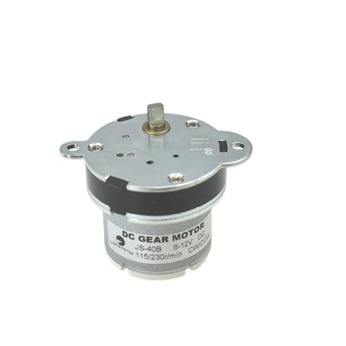 CHANCS DC 6V 115RPM Flat Shaft 6.5mm Gears Electric DC Motor 12V 230RPM Rotating Motors for Intelligent Stage Lighting CHANCS DC 6V 115RPM Flat Shaft 6.5mm Gears Electric DC Motor 12V 230RPM Rotating Motors for Intelligent Stage Lighting von CHANCS