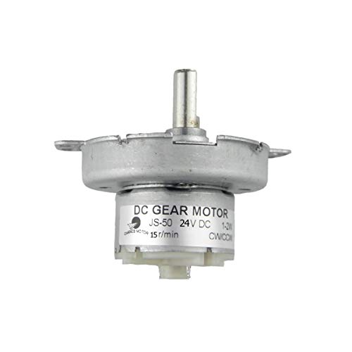 CHANCS DC-Getriebemotor Lüftermotor Bürstenloser DC-Motor JS-50 24V 15RPM D-Welle CHANCS DC-Getriebemotor Lüftermotor Bürstenloser DC-Motor JS-50 24V 15RPM D-Welle von CHANCS