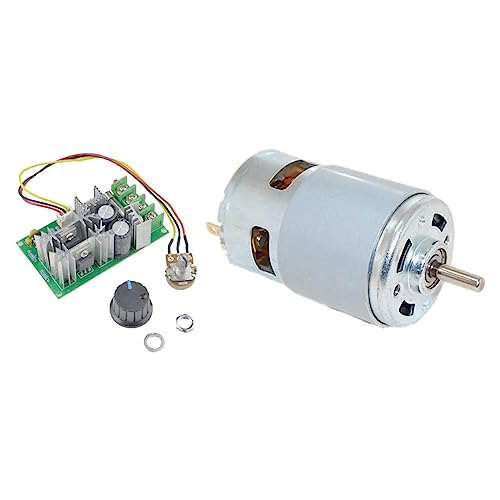 CHANCS Elektromotor 775 12V DC Motor 4000RPM DC 24V 8000RPM mit mit PWM einstellbarem umkehrbarem DC-Motor-Drehzahlregler für Kreissäge CHANCS Elektromotor 775 12V DC Motor 4000RPM DC 24V 8000RPM mit mit PWM einstellbarem umkehrbarem DC-Motor-Drehzahlregler für Kreissäge von CHANCS