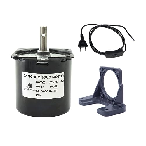 CHANCS Elektromotor Grill mit hohem Drehmoment 220 V 60 KTYZ 80 RPM Verlängerung des Schaltersteckers Unterstützung des Reduziermotors CHANCS Elektromotor Grill mit hohem Drehmoment 220 V 60 KTYZ 80 RPM Verlängerung des Schaltersteckers Unterstützung des Reduziermotors von CHANCS